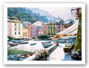 Portofino Light Howard Behrens Landschaft Kunstdruck 21x15 - Bild 1 von 1