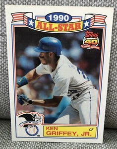 🔥 1991 Topps #7 Ken Griffey, Jr. Glossy All-Stars Seattle Mariners NM - Picture 1 of 3