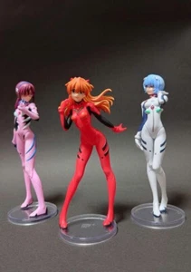 Neon Genesis Evangelion figure Lot 3 set portraits Mari Rei Asuka anime Japan z - Picture 1 of 9