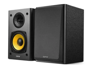 Edifier R1000T4 Active Bookshelf Studio Turntable/TV/MAC/PC Speakers - Black - Picture 1 of 3