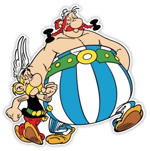 Asterix and Obelix sticker decal 4" x 4" - Bild 1 von 1