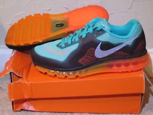Nike Air Max 2014 Hyper Jade Hyper Crimson Herren Größe 10 NEU! 621077-302 2014 - Bild 1 von 10