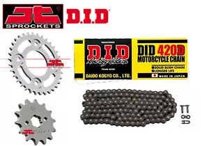 Kit de cadena y piñón DID 420D para Honda Z125 M/MA-K,L Monkey 2019-2021 - Imagen 1 de 5