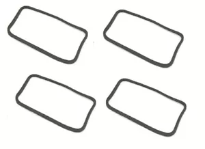 1967 Mustang Quarter Panel Ornament Gasket Seals Set of 4- New - Foto 1 di 1