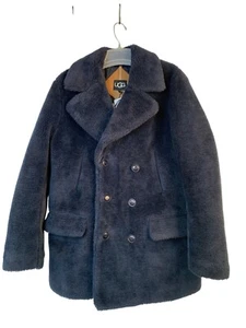 UGG Ashbury Uggfluff Peacoat Fur Medium Mens Jacket Winter Coat 9040 NWT $298 - Picture 1 of 11