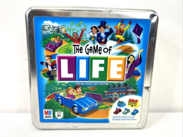 2002 Game of Life Board Game by Milton Bradley Complete Great Cond FREE SHIP