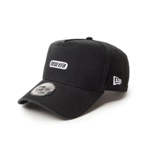 New Era 9FORTY A-Frame Super Heavy Wash Racer Logo Black Unisex 14307489 - Picture 1 of 6