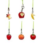 Fruit Theme Cellphone Strap Colorful Phone Chains Keychains Phones String Straps