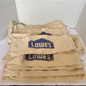 Lot Of 9 American Work Products AWP Lowe's Cloth 2 Pouch Waist Apron Tool Bag - Picture 1 of 3