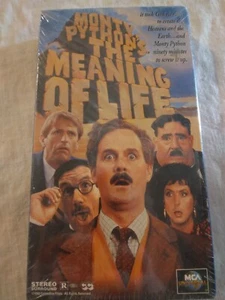 VHS Monty Python's The Meaning Of Life R 108 Minuten 1983 MCA Universal Neu - Bild 1 von 1