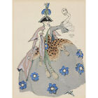 Barbier Theatrical Costume Design Drawing XL Wall Art Canvas Print