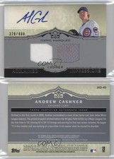 2011 Topps Marquee Acclaimed Impressions Dual /400 Andrew Cashner #AID-40 Auto