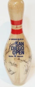 Greater San Diego Open Damen Professional Bowlers Tour signiert AMF Bowling Pin - Bild 1 von 6