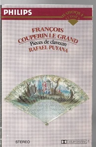 François Couperin: Pieces De Clavecin * by Rafael Puyana (Cassette, Philips) - Imagen 1 de 4