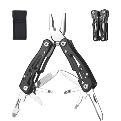 14-in-1 Mini Multitool Pliers - Heavy Duty Pocket Tool for Multi-Tasking - Bild 1 von 4