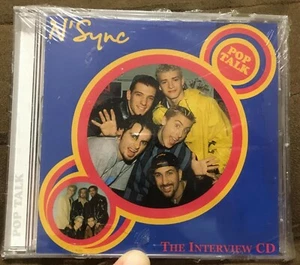 N'Sync Interview Pop Talk CD - RARE - New & Sealed - SHIPS FREE Small Case Crack - Picture 1 of 2