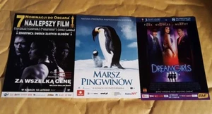 3 X GLOSSY POLISH CINEMA FLYERS - OSCAR WINNERS - Bild 1 von 1
