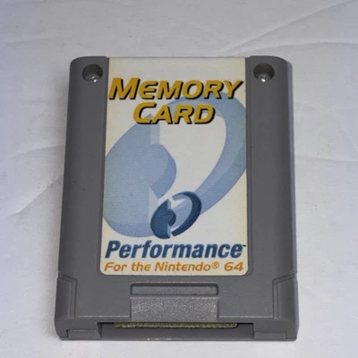 Nintendo 64 N64 Memory Card Plus Tested - Image 1 of 2