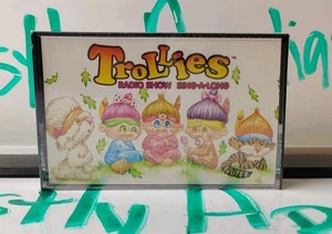 Trolls Trollies Radio Show Sing a Long Cassette 1992 Trolls New In Package Vtg - Picture 1 of 6