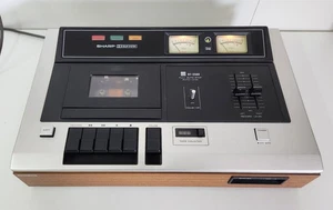 Vintage Sharp Top Loading Stereo Tape Deck Model RT-2500H - Picture 1 of 8