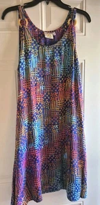 Vestido BATIK BALI Slvls - M - Correas con anillo, cuello redondo, línea A, bolsillos en la costura - Imagen 1 de 5