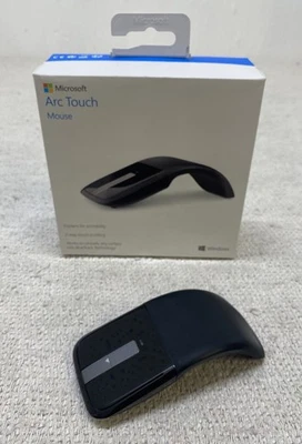 Microsoft Arc Touch Wireless Mouse RVF-00052 NO USB, UNTESTED/AS IS FOR PARTS - Image 1 of 4