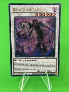Yu-Gi-Oh Doom Of Dimensions Rage Rose Witch Ultra Rare DOOD-EN040 NM!!! - Picture 1 of 15
