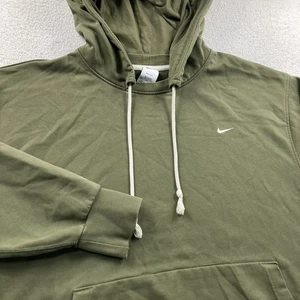 Nike Dri-FIT Edizione Standard Pullover Basket Felpa con Cappuccio Uomo 3XLT Verde Oliva - Foto 1 di 10