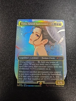 (1) Yuna Grand Summoner Special Promo Foil Final Fantasy MTG Magic The Gathering - Image 1 of 2
