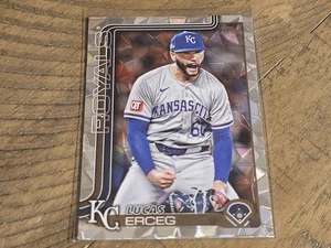 2025 Topps #377 Lucas Erceg Diamante Foil Nmmt - Picture 1 of 3
