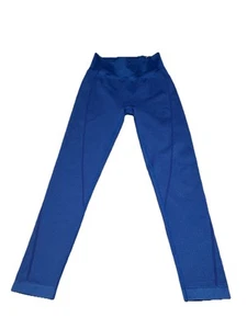 Offline By Aerie Blue Ribbed Women’s Leggings Size M - Picture 1 of 7