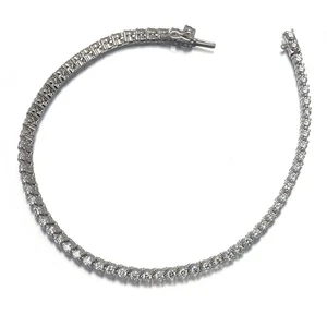 Auth TASAKI Bracelet Diamond 1.86ct Tennis 900 Platinum - Picture 1 of 5