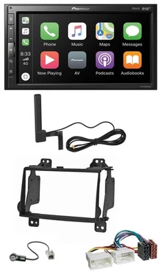 Pioneer USB 2DIN Bluetooth DAB MP3 Autoradio für Hyundai H1 (08-15) - Bild 1 von 4