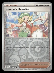Bianca's Devotion SV05: Temporal Forces #142/162 UC Holograma Inverso Pokemon LP - Imagen 1 de 2