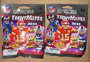 NFL TeenyMates 2025 Series 13 Figurines Blind Pack Lot Of 2 #k - Picture 1 of 3