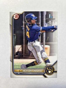 Jackson Chourio, Paper Prospects #BP-79 - 2022 Bowman - Bild 1 von 1