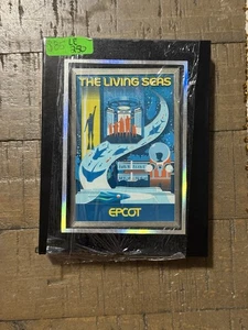Disney WDI MOG Epcot The Living Seas Jumbo Poster Pin LE 250 New - Picture 1 of 4