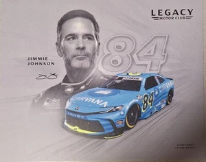 Tarjeta postal Jimmie Johnson 700th Start Hero Charotte Motor Speedway Carvana - Imagen 1 de 4