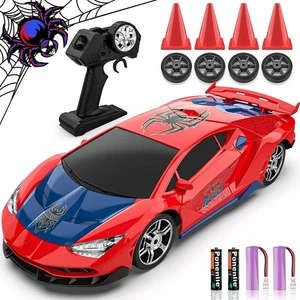 Spider RC Drift Car, 1:24 Remote Control Car 2.4GHz 4WD 15KM/H High Speed RC ... - Picture 1 of 6