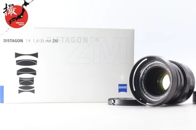 【TOP MINT w/ Hood Box】 Carl Zeiss Distagon 35mm f/1.4 ZM Leica M Lens From Japan - Image 1 of 4