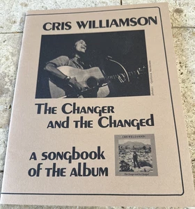 Cris Williamson Il Cambiatore e il Cambiato Songbook 1975 Testi e Musica Raro - Foto 1 di 5
