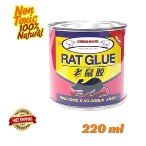 NON TOXIC RAT GLUE TRAP MOUSE MICE RODENT PEST INSECT STICKY ODOURLESS CHEMIBOND - Picture 1 of 5