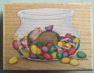 Sweet Sensation Stempel Stampabilities Haus Maus Mudpie in den Jellybeans - Bild 1 von 4