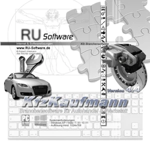 Kfz Software AutoHandel + Kfz Werkstatt, Werkstattprogramm, Rechnungsprogramm - Afbeelding 1 van 1