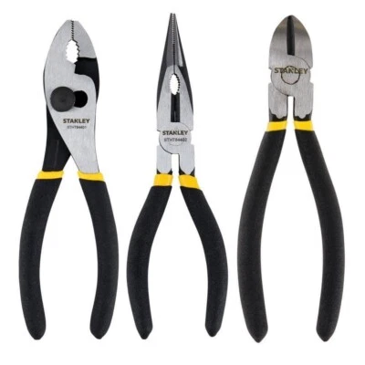 NEW Stanley Pliers Set (3-Piece) - Image 1 of 3