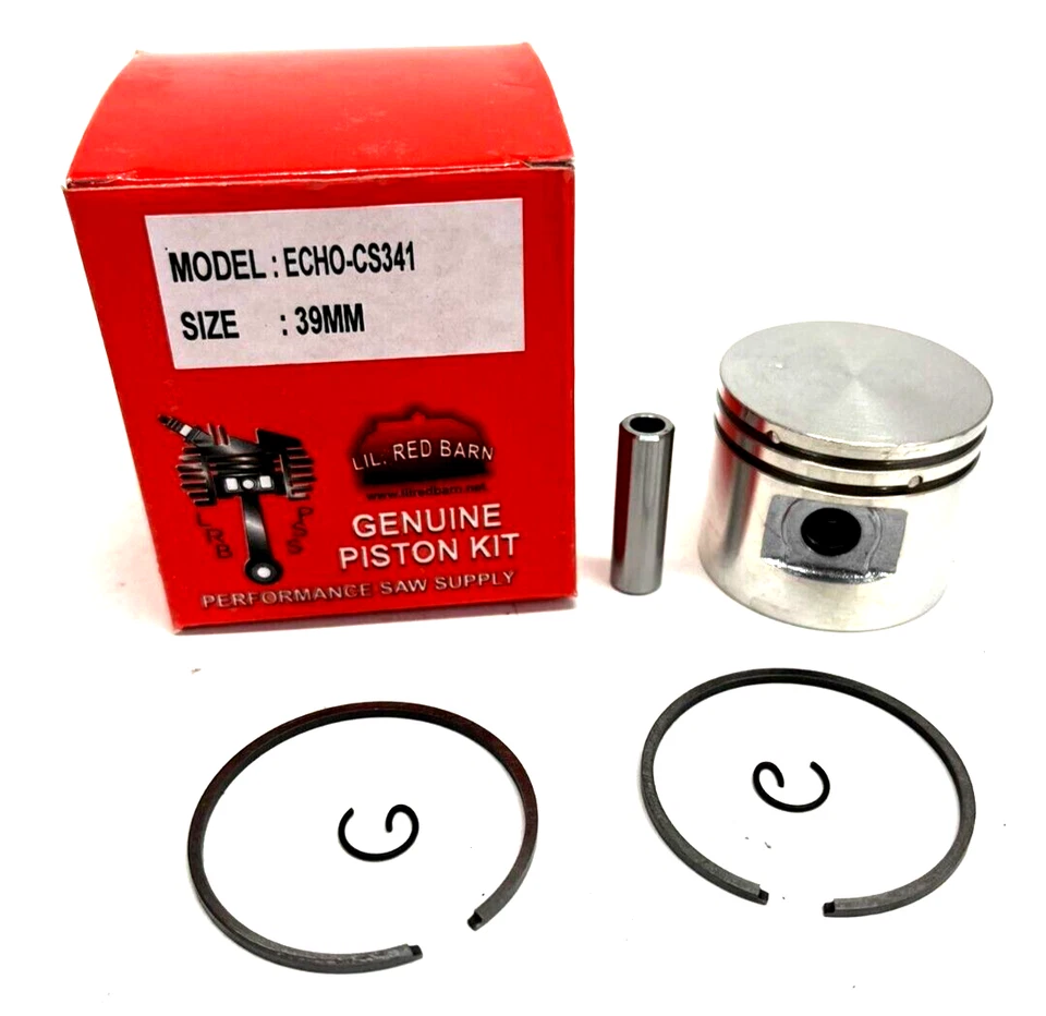 NEW PISTON KIT 39MM FITS ECHO CS-341, CS-345 REPLACES ECHO PART # P021002271 - Image 1 of 1