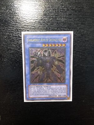 Yugioh NM 1st Ed Garlandolf, King of Destruction - Ultimate Rare - ABPF-EN039 - Image 1 of 4