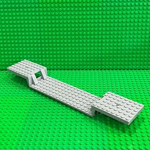 LEGO 87058 Train Base 6 x 34 Split-Level without Bottom Tubes Light Bluish Gray - Picture 1 of 4
