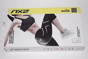 2XU Compression 3/4 Tights Women's SMALL BLACK/BLK WA1943b NEW - Picture 1 of 6