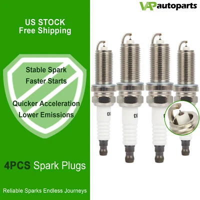 4x bujías dobles de iridio para Hyundai Genesis 2010-2012 cupé 2,0 L L L4 Foto 1 de 4